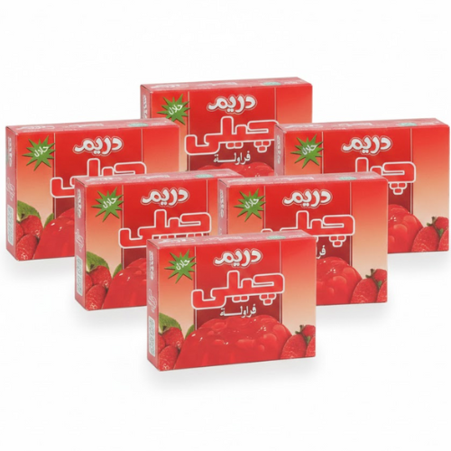 دريم مسحوق جيلي الفراولة 6*85 جم